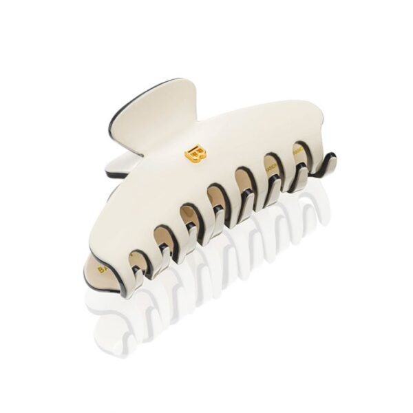 Pince à Cheveux Medium White/Black